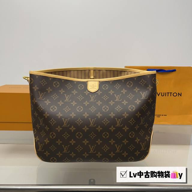 折叠盒 Lv 23新款必备款中古购物袋 一年四季都可以驾驭 洋气 百搭 尺寸 38.15.33