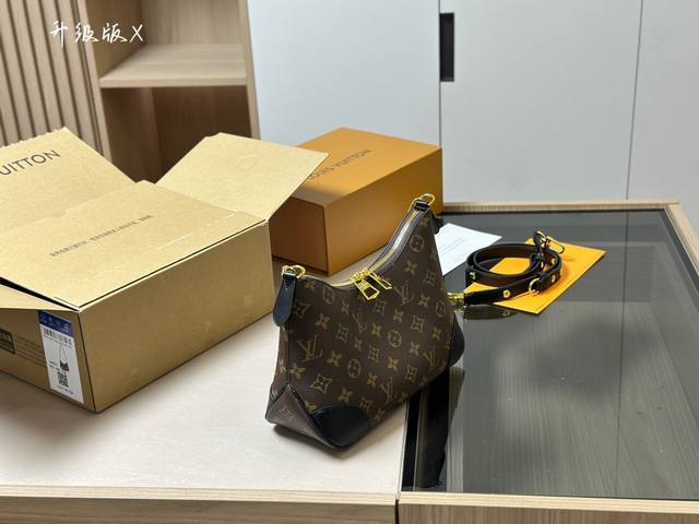 配折叠盒飞机盒 Size 29*16Cm Lv 中古款牛角包 原版五金 定制版直接采用黄皮 Vintage 经典单肩包 配置肩带链条 单肩斜挎都无敌好看百搭