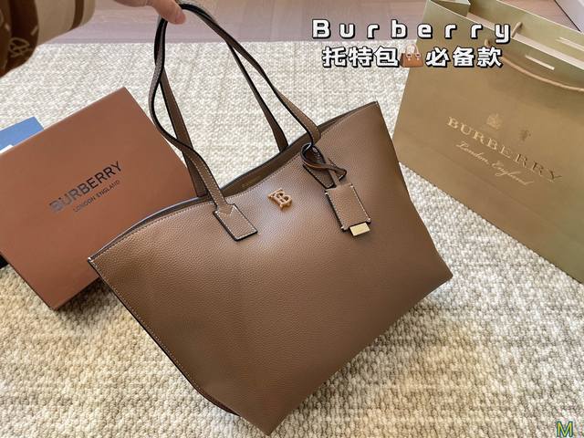 Burberry 巴宝莉托特包 简直必备款 上身真的很好看 经典气质款 日常出行 容量很大 尺寸34 27