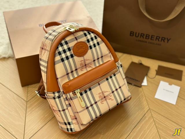 Burberry双肩包 超大容量 尺寸28*30 13*25 出游必备款