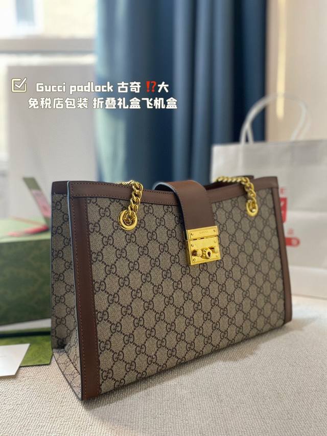 Gucci G家 Padlock 款号479197 当下最火的包 犹如文艺少女的时光宝盒 多了一眼心动~不止貌美 不止方便 全新padlock还很百搭 越看越好