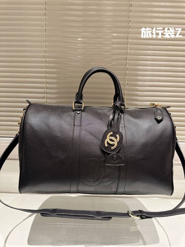 原单 中古vintage Chanel 系旅行袋单肩中古包 超大容量 出行必备 推荐尺寸45Cm