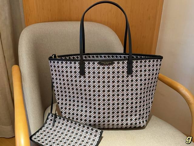 托里伯奇TB TORY BURCH EVER READY大号托特包购物袋tote子母包 尺寸33×27×14 礼盒包装