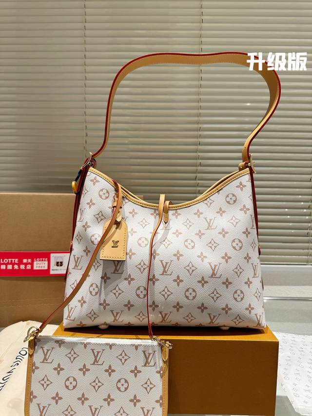 折叠盒 LV carryall 大爆款 买不到根本买不到！它真的太太太太好看了 不愧是断货王上身是真香而且它更适合日常的搭配风格有一种酷酷的赶脚 随性慵懒风，随