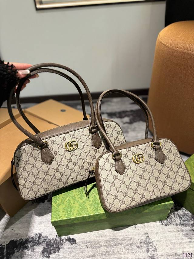 礼盒 Gucci 新款 保龄球 腋下包 Marmont 系列新品 皮质超赞 尺寸35.16 25.16