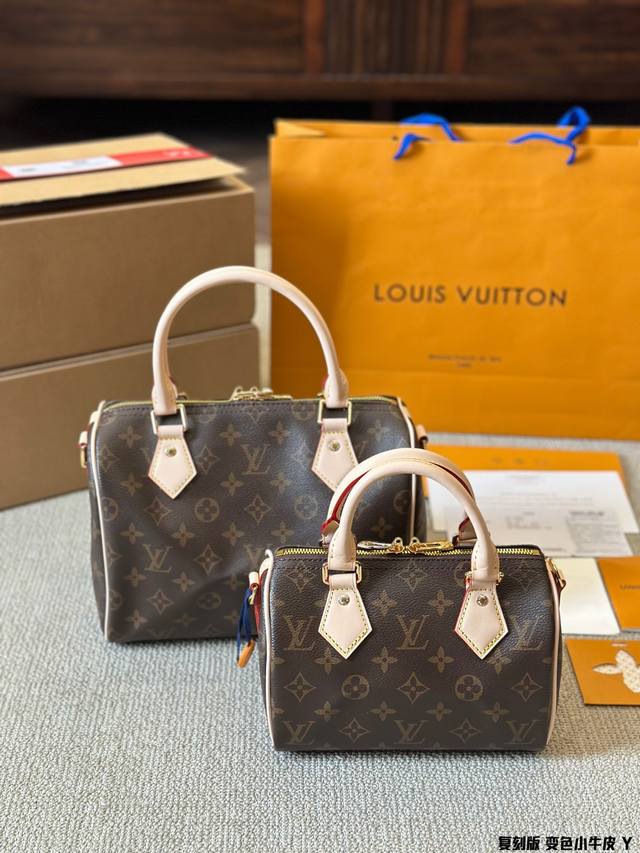 顶级变色小牛皮 同价 LV SPeedy 25 20枕头包 LV 新款系列 city keePal手袋,全网首发 LV SPeedy nano 枕头包这款Ret