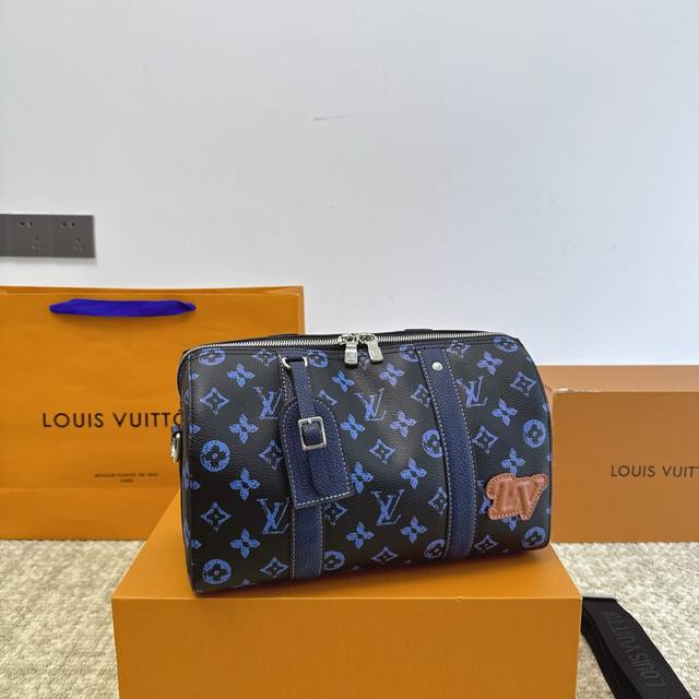 Lv Keepall 枕头包颜色图