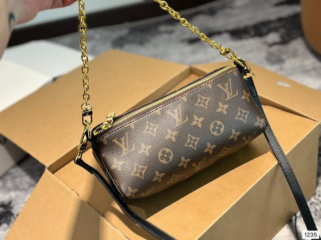 礼盒 尺寸：22*12 Louis Vuitton7月新品 Lv新款杨桃包粉粉嫩嫩超可爱