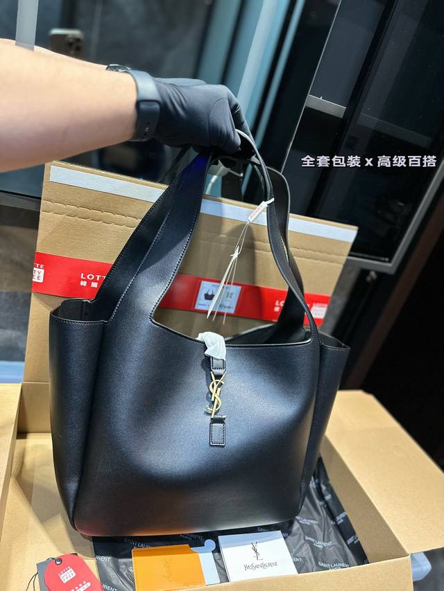 折叠飞机礼盒 圣罗兰 Ysl Hobo托特包容量不容小觑女人味满满优雅与时尚并存尺寸32.28