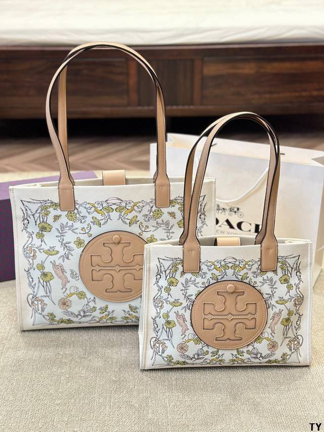 高版本 上新tory Burch 托里伯奇 2022新品购物袋手提斜挎单肩多用 定制面料logo五金原版一比一品质 炒鸡百搭实用的一款 喜欢的美妞赶快入手吧 店