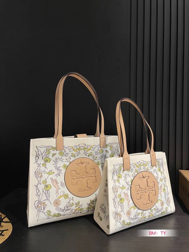 小号 大号 上新tory Burch 托里伯奇 2022新品购物袋手提斜挎单肩多用 定制面料logo五金原版一比一品质 炒鸡百搭实用的一款 喜欢的美妞赶快入手吧