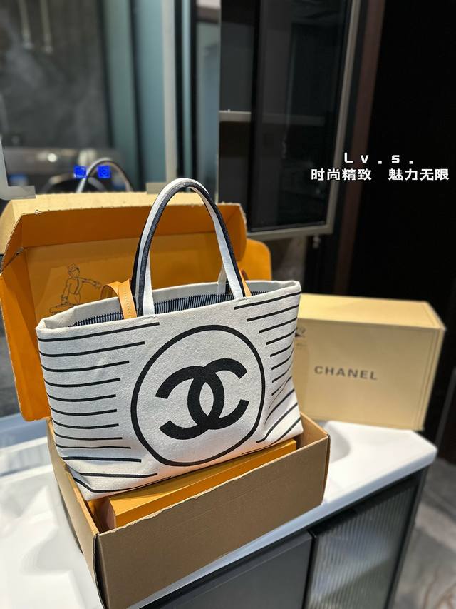 香奈儿chanel 中古托特包 颜值高集美必入 日常出门旅行首选包包 尺寸33 25