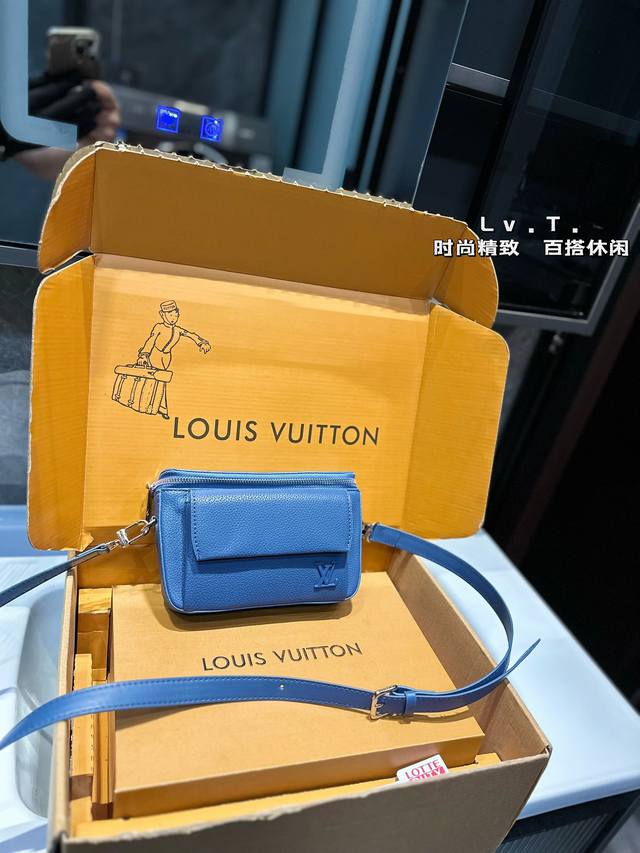 Lv 中古斜挎包.出货啦24Ss新款哦！单肩斜挎包 款式 超级无敌好质量 宝宝们抓紧来订哈 超级好的版本~版型经典不过时 一直深受洋气美妞们喜欢！尺寸：19*3