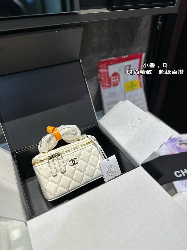 礼盒包装 Chanel盒子包 手提款 时髦精必备款 超级精致 Size:16*10