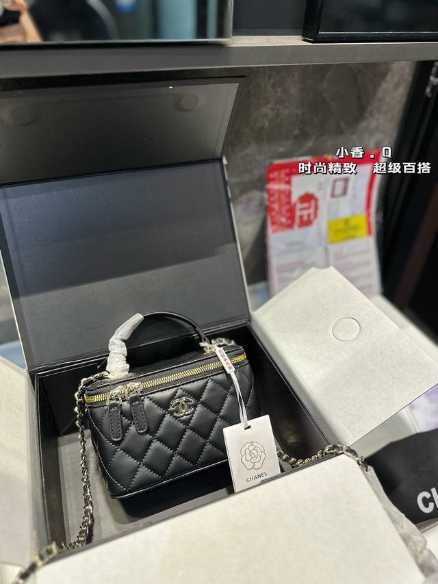 礼盒包装 Chanel盒子包 手提款 时髦精必备款 超级精致 Size:16*10