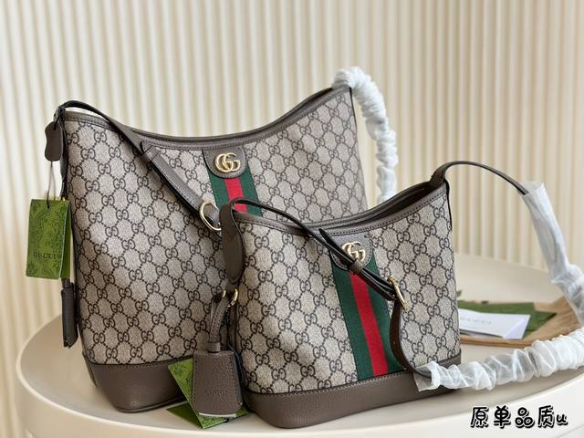 全套包装 Gucci 新款ophidia系列 小号 Hobo 包包 肩带可调节～通勤百搭单品 容量很满足日常需球搭配当下流行的格雷风好看惨啦太爱啦 23*20C