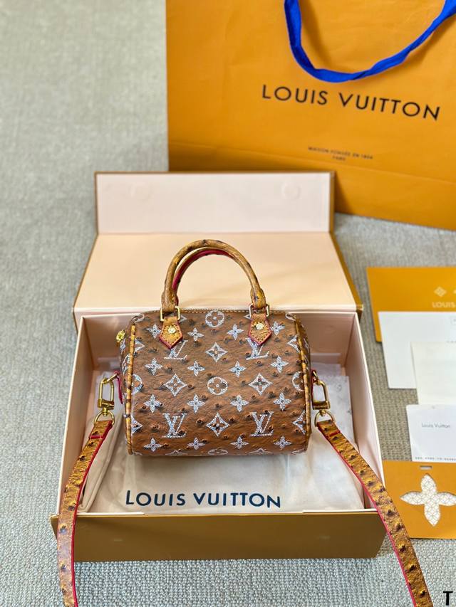 Lv Speedy 16Cm枕头包 无论版型 内里和专柜毫无差别 真正原版复刻 内里可拆卸 火遍全球的爆款机场大包 机车女神包 明星同款 贵气而充满活力的品牌设