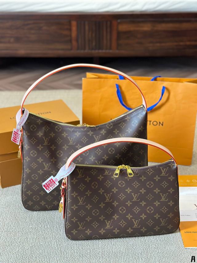 Lv Slouchy Mm手袋经典延续复古潮流 我 如果你正在寻找一款既时尚又实用的手袋，那么lvslouchy Mm绝对不会让你失望！和 Lv Sac Spo