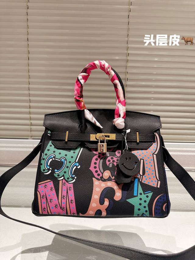 头层牛皮 顶级原单进口头层颗粒纹牛皮 顶级货 不是地产货 30Cm Hermès 爱马仕 铂金包 高端质量 专柜最新款进口荔枝纹 明星同款 原版质量 ，Herm