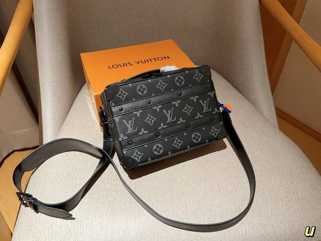 Louis Vuitton 路易威登 Soft Trunk相机包lv盒子包 尺寸21×15×7 礼盒包装