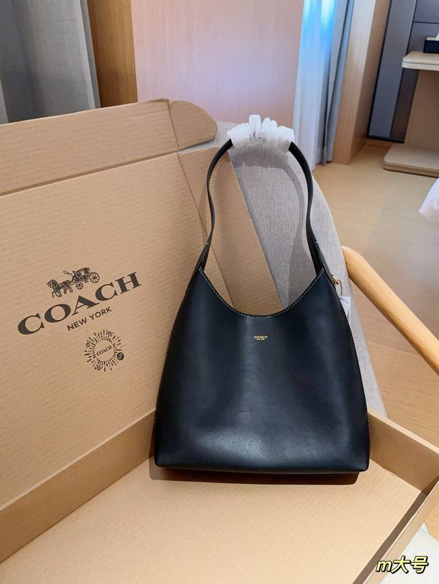 Coach 蔻驰 新款brooklyn 28号通勤托特包 布鲁克林复古腋下包链条包 尺寸28Cm 礼盒包装