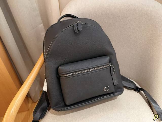 Coach 蔻驰 男士 Charter Backpack 双肩包双肩背包 尺寸31×40×15