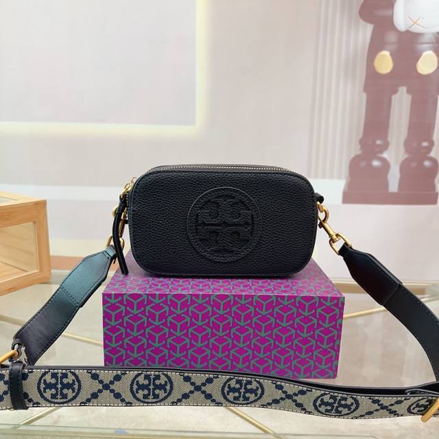 配折叠盒子 托里伯奇tory Burch 纯皮相机包 经典舒适与精致并存 简洁大方 却又不失小心机 轻松朾造优雅通勤穿搭 尺寸：19.5 11 Xm