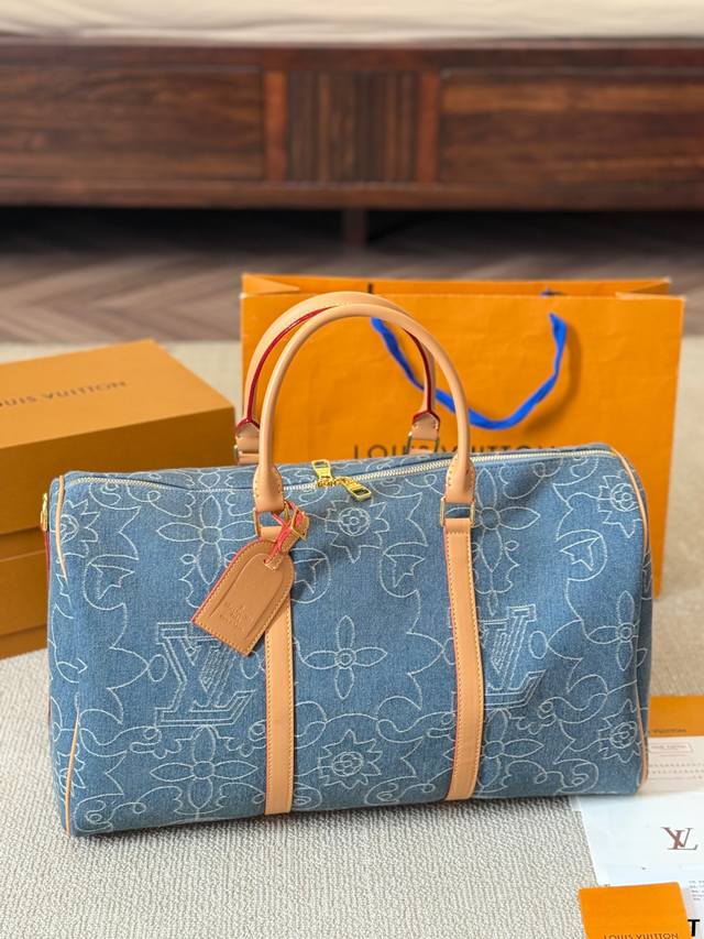 LV KeePall Bandouliere 45 旅行袋 超酷中LV KeePall老花旅行袋 LVKeePall 出差旅行最常用的一只包 这是超酷的一只包