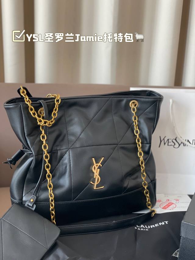 YSL圣罗兰Jamie托特包 SAINT LAURENT 爆款包 Jamie 皮质细腻韧性强 尺寸33*20配盒