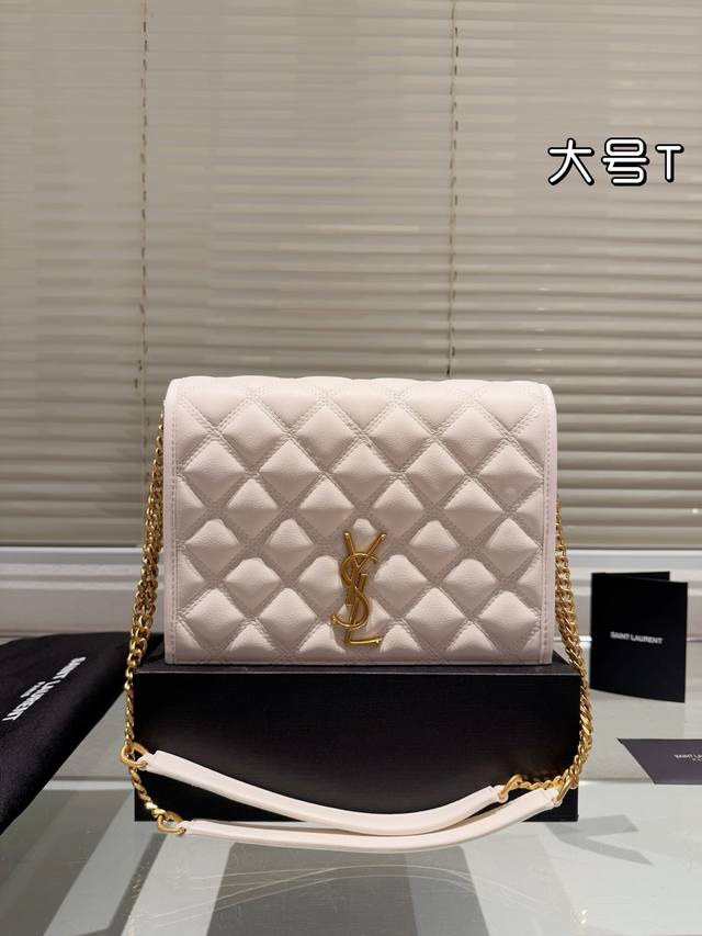 大号 YSL 新品Becky链条包 原单品质 高级感满满 推荐 配礼盒尺寸25.16