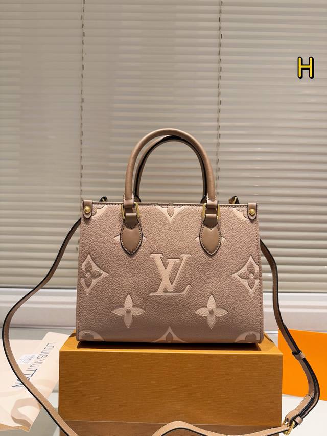 复刻版 lv Onthego丛林包 时尚托特包 全套包装 折叠礼盒原单品质 Lv A B面喷绘 Onthego妈咪袋 性价比之王这是一款超赞的包型，灵感来自于恶