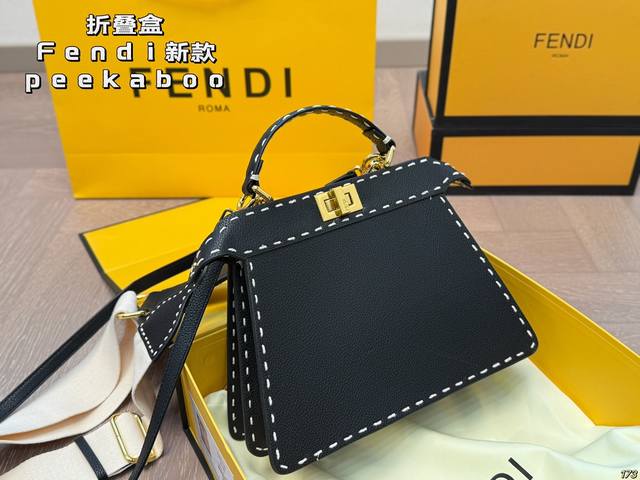 6色 折叠盒fendi 芬迪Peekaboo新款哦要说Fendi芬迪家经典款这只当属No.1尤其秋冬的时候芬迪家的包最合适不过啦材质很高级又低调主要是百搭时尚休 - 点击图像关闭