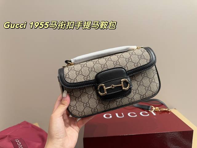 折叠盒尺寸23.14酷奇Gucci 1955马衔扣手提马鞍包这只复古又时髦的实在太火了 - 点击图像关闭