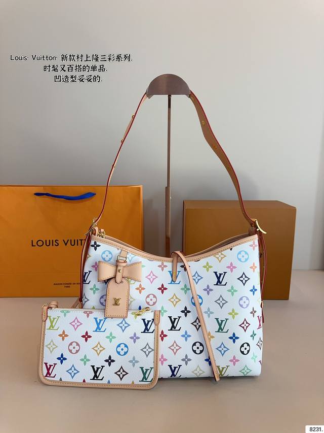 Lv 村上隆联名 Carryall 新款通勤包颜值实用#路易威登Lv #路易威登#Iv #路易威登Louisvuitton#路易威登Carryall#Carry